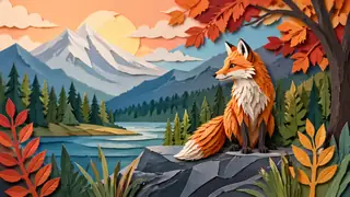Paper Cutout Craft Art Generator preview