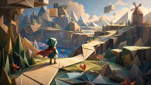 Paper Trail original game remake reference artwork 2