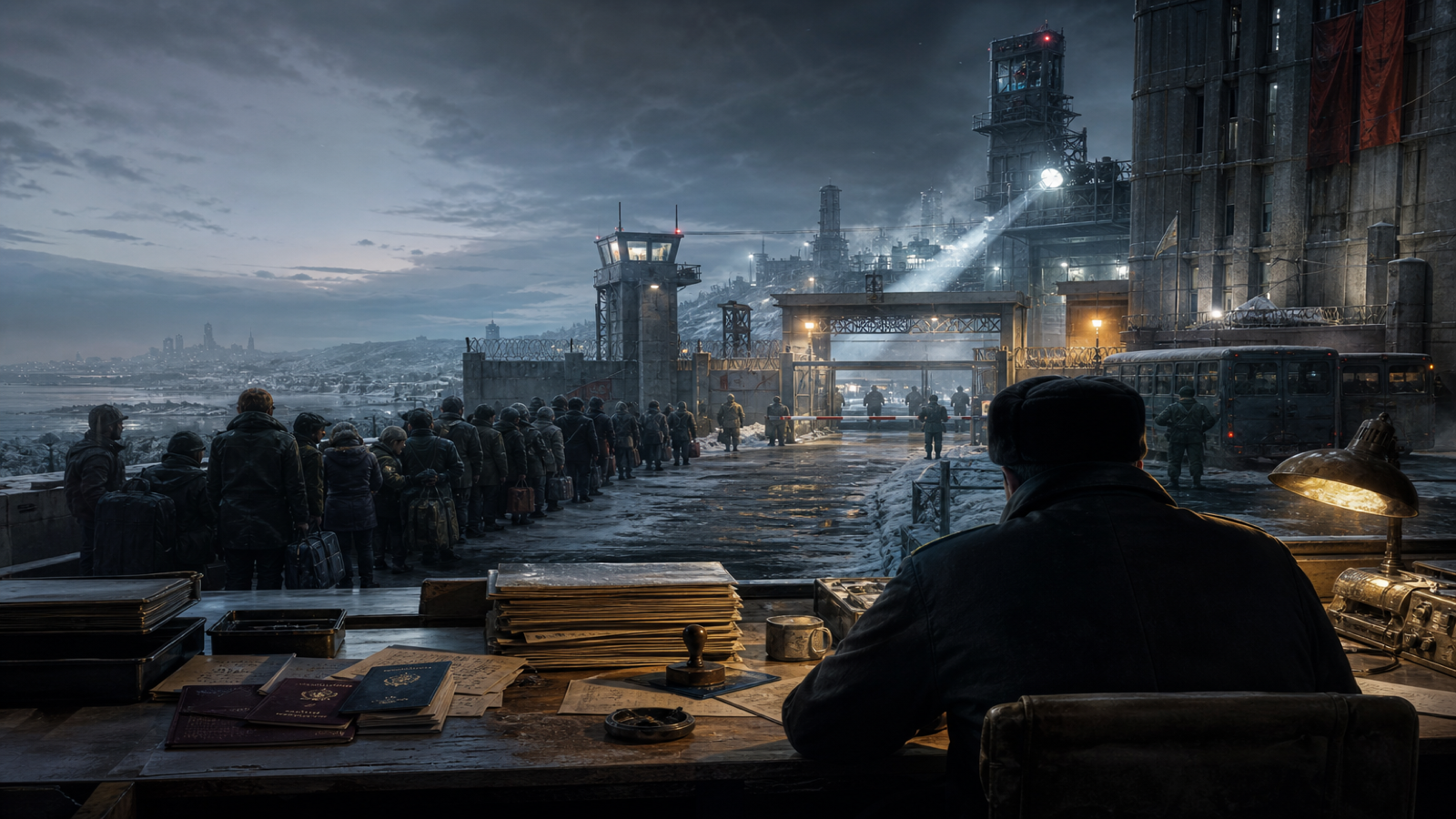 Papers Please Game Customer Remake preview