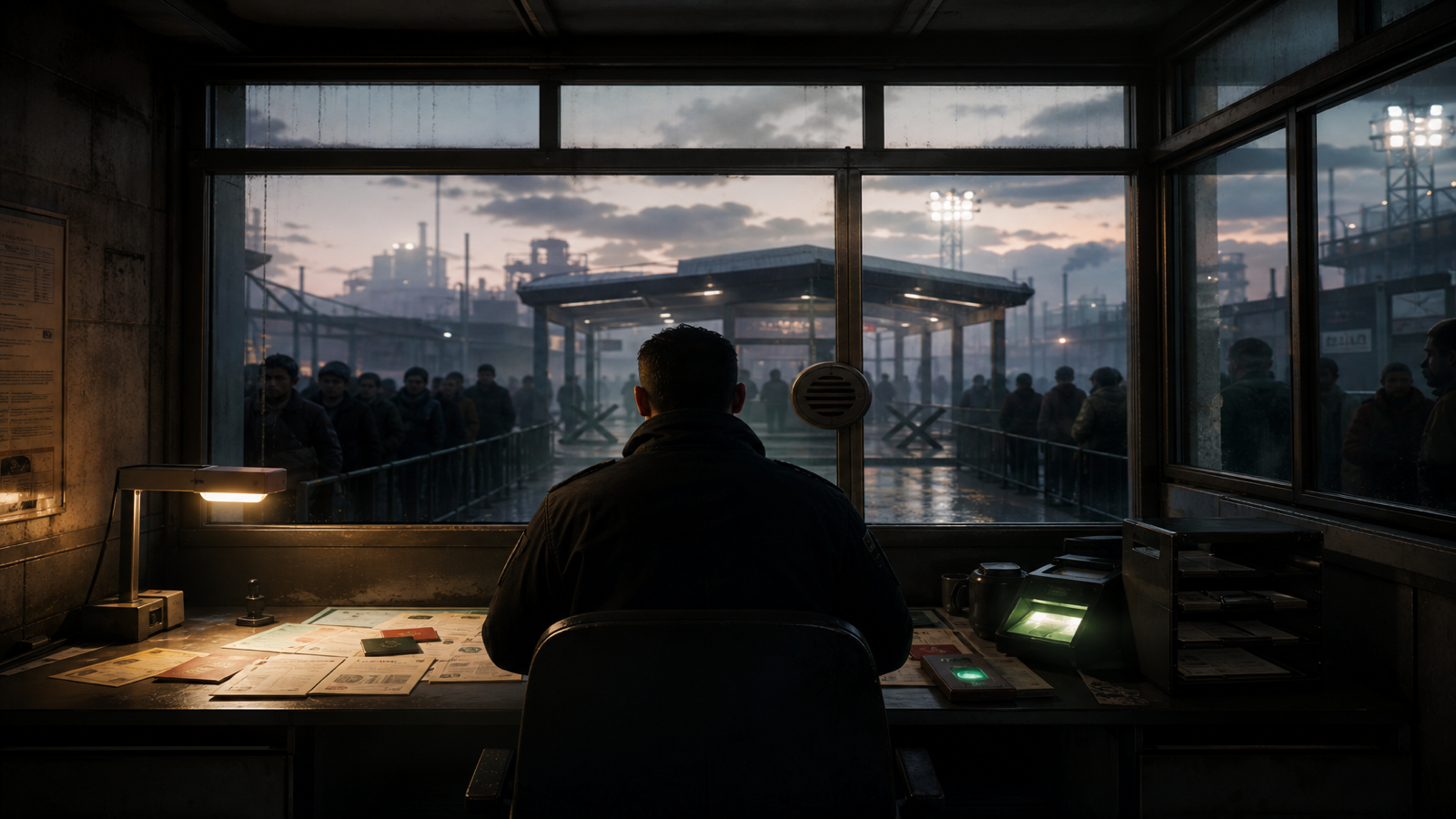 Papers Please original game remake reference artwork 3