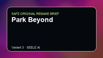 Park Beyond original game remake reference artwork 3