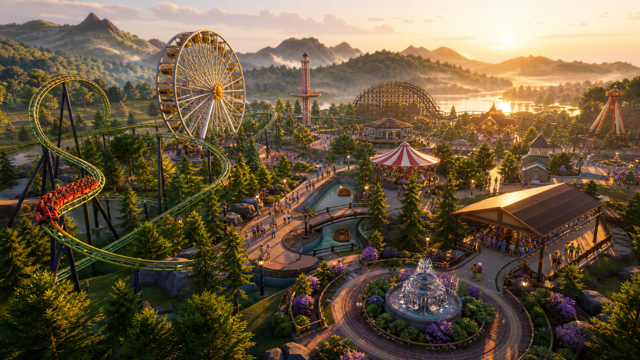 Parkitect original game remake reference artwork 3