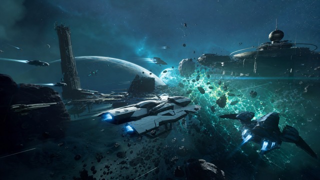 Particle Fleet Emergence original particle fleet emergence custom game reference artwork 1