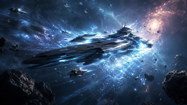 Particle Fleet Emergence original particle fleet emergence custom game reference artwork 2