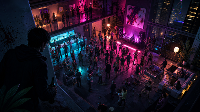 Party Hard original party hard custom game reference artwork 1