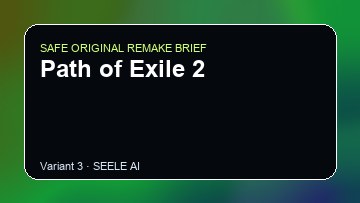 Path of Exile 2 original game remake reference artwork 3