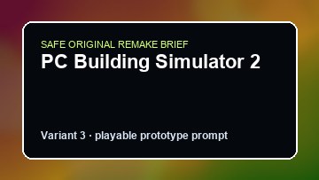 PC Building Simulator 2 original pc building simulator 2 custom game reference artwork 3