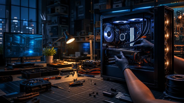 PC Building Simulator original game remake reference artwork 1