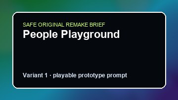People Playground original people playground custom game reference artwork 1