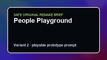 People Playground original people playground custom game reference artwork 2