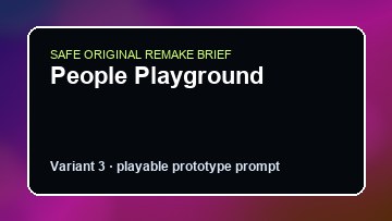 People Playground original people playground custom game reference artwork 3