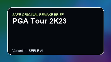 PGA Tour 2K23 Game Customer Remake preview