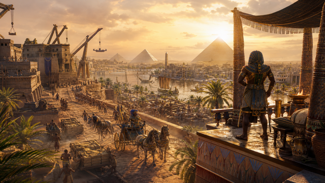 Pharaoh A New Era original game remake reference artwork 2