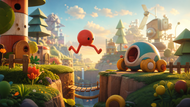 Pikuniku original game remake reference artwork 2
