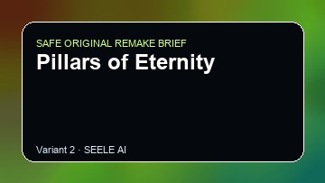 Pillars of Eternity original game remake reference artwork 2