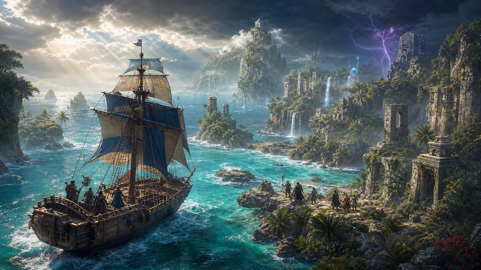 Pillars of Eternity II Deadfire original game remake reference artwork 3