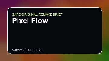 Pixel Flow original game remake reference artwork 2