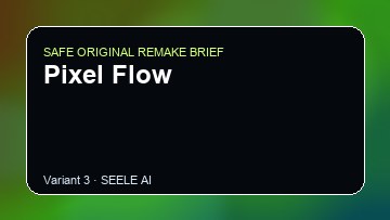 Pixel Flow original game remake reference artwork 3