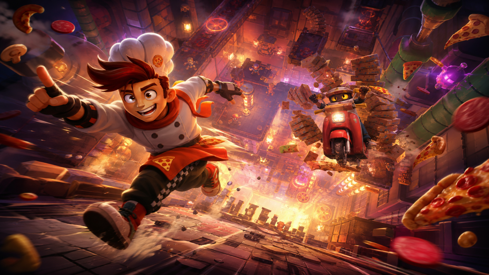 Pizza Tower original game remake reference artwork 2
