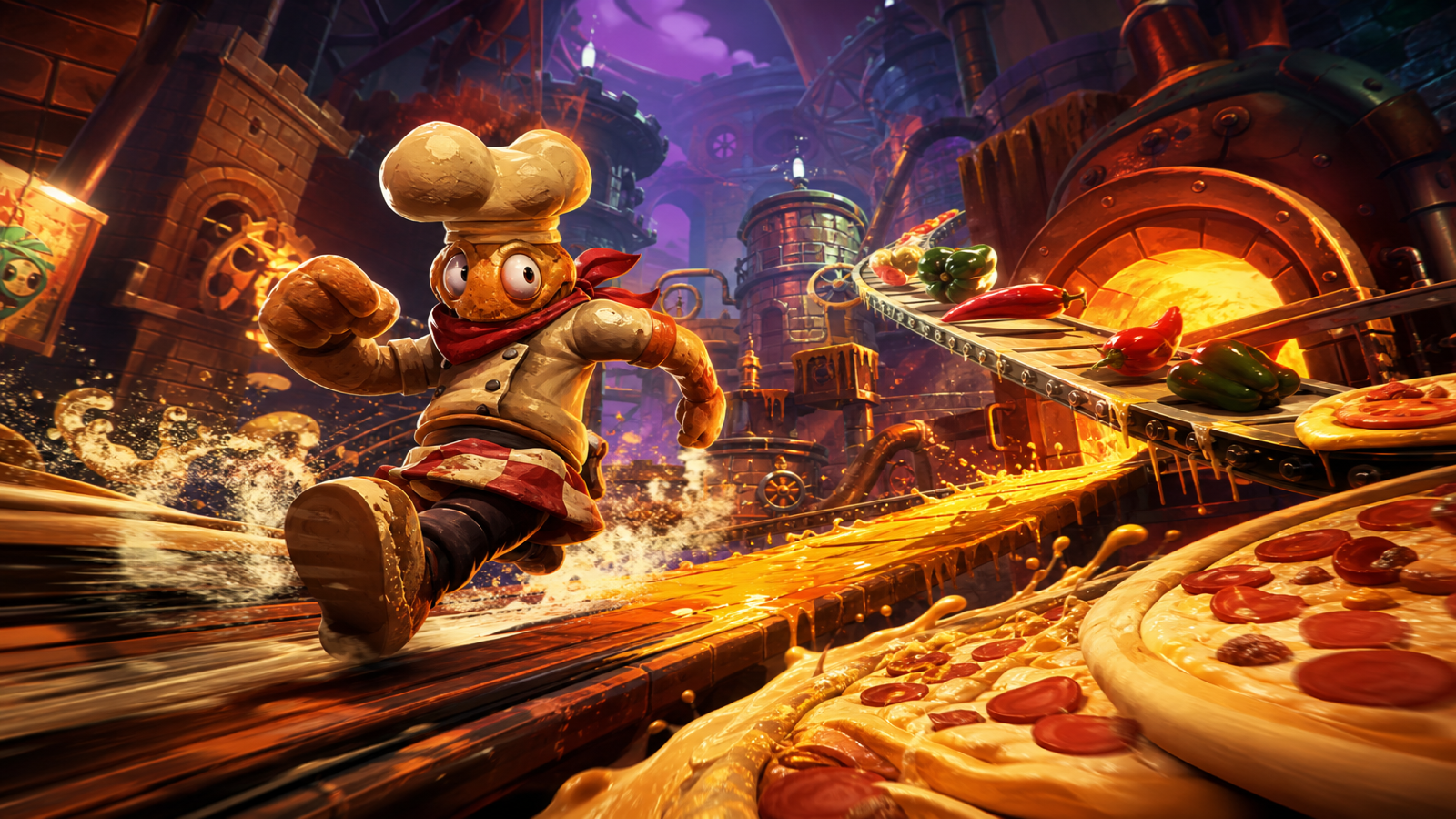 Pizza Tower original game remake reference artwork 3