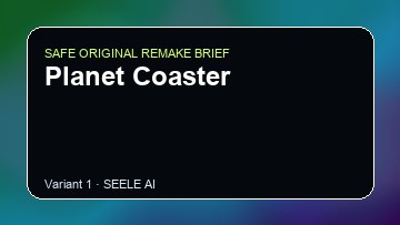 Planet Coaster Game Customer Remake preview