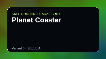 Planet Coaster original game remake reference artwork 3