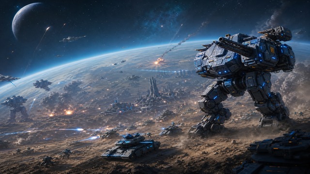 Planetary Annihilation Titans original game remake reference artwork 3
