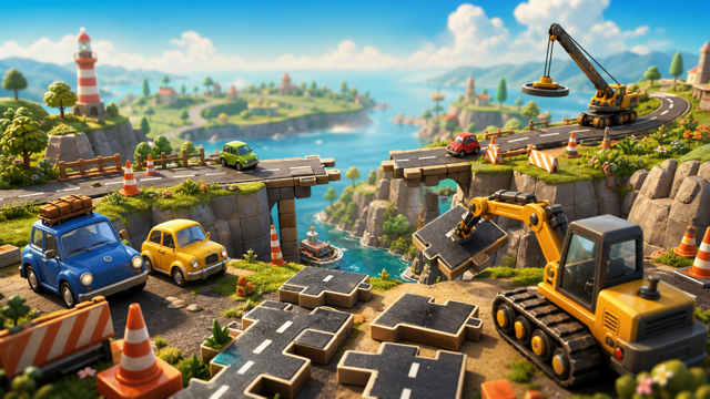 Please Fix the Road Xel Custom Game Builder preview