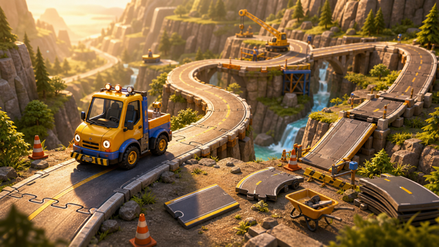 Please Fix the Road original game remake reference artwork 2