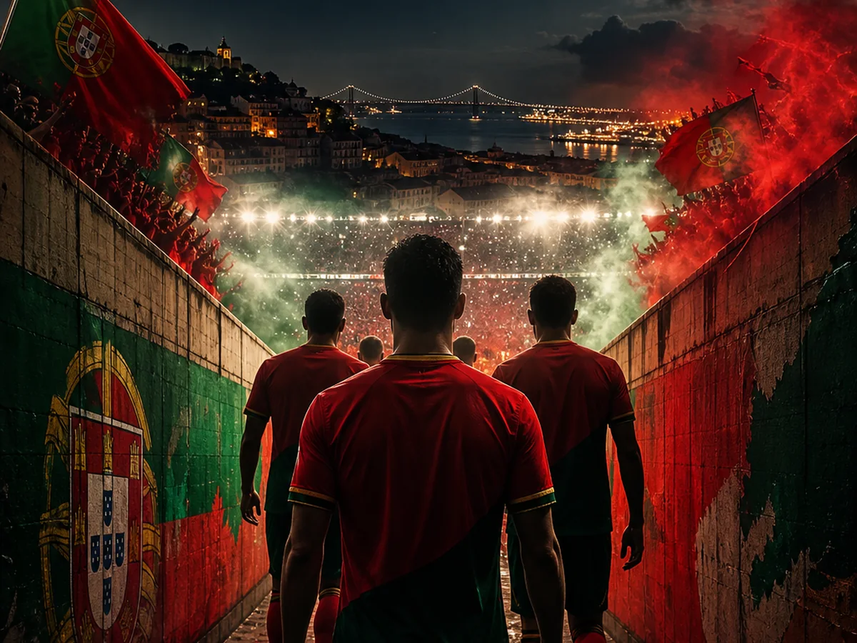 Portugal World Cup Poster AI Image Generator