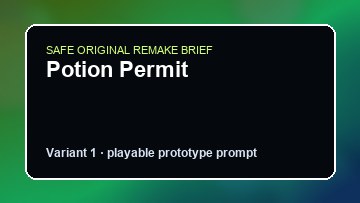 Potion Permit original potion permit diy game reference artwork 1