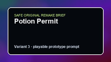 Potion Permit original potion permit diy game reference artwork 3