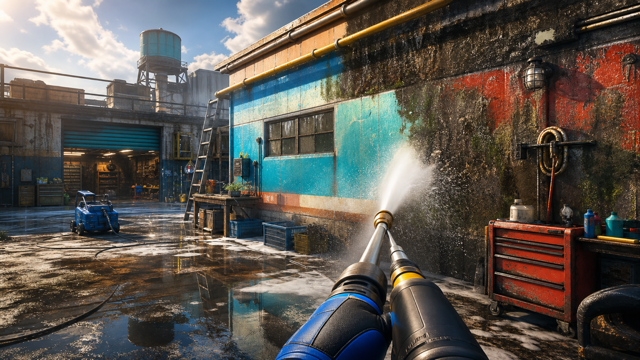 PowerWash Simulator Workshop original game remake reference artwork 1