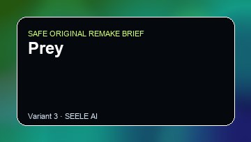 Prey original game remake reference artwork 3