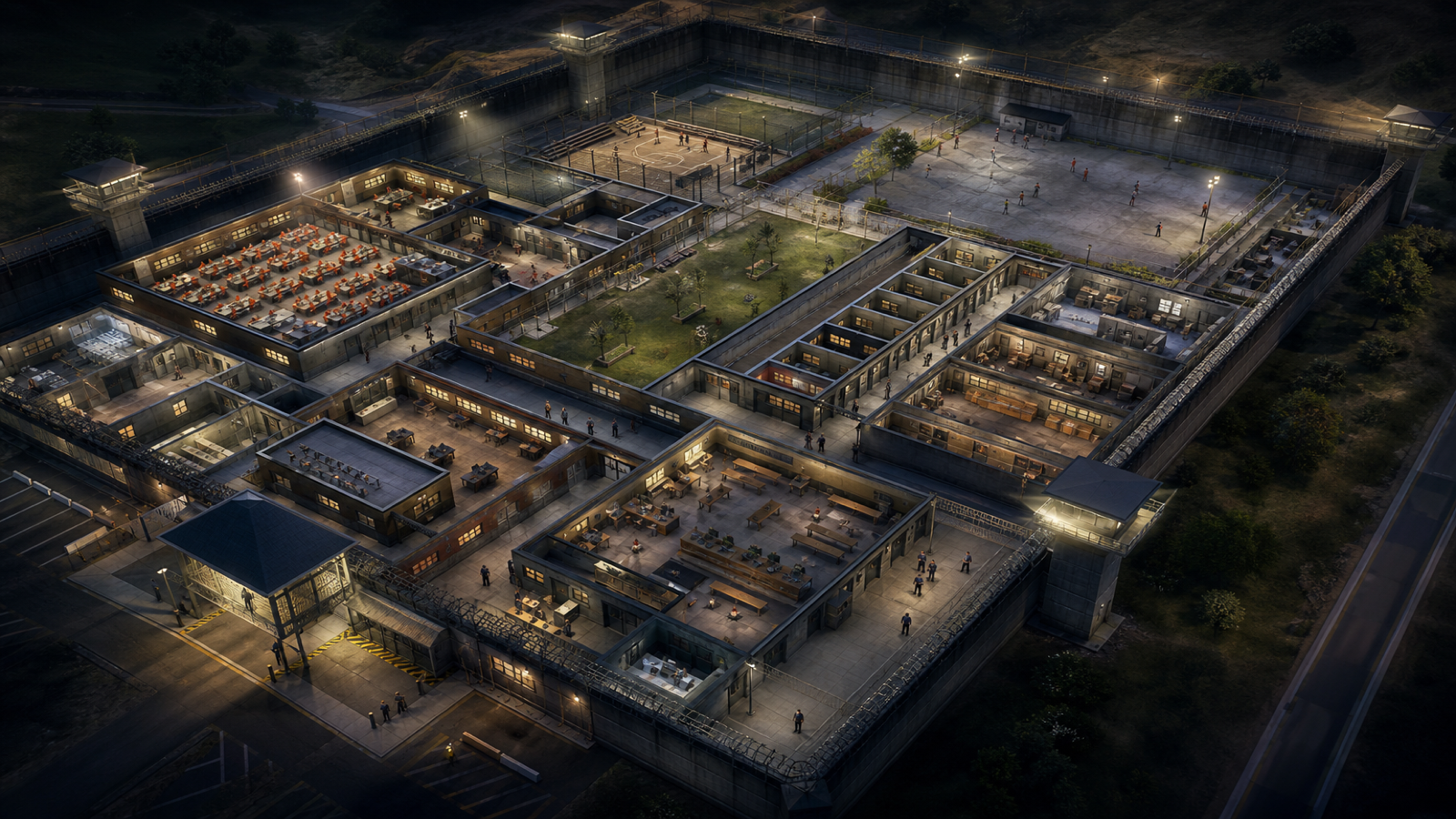Prison Architect original game remake reference artwork 3