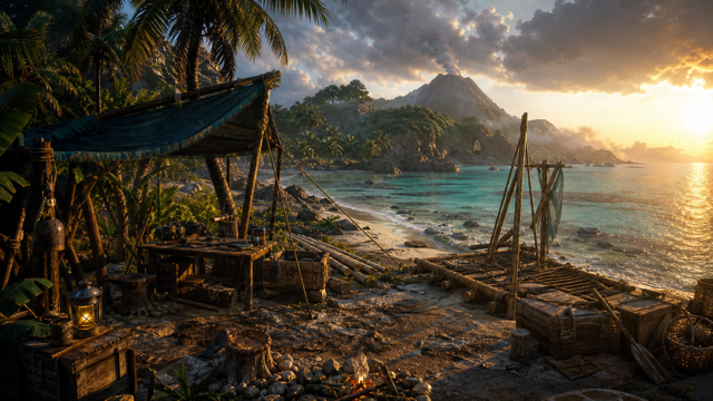Project Castaway original game remake reference artwork 3