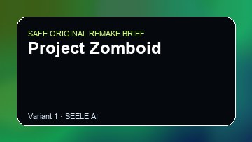 Project Zomboid Game Customer Remake preview