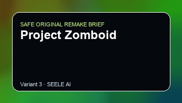 Project Zomboid original game remake reference artwork 3
