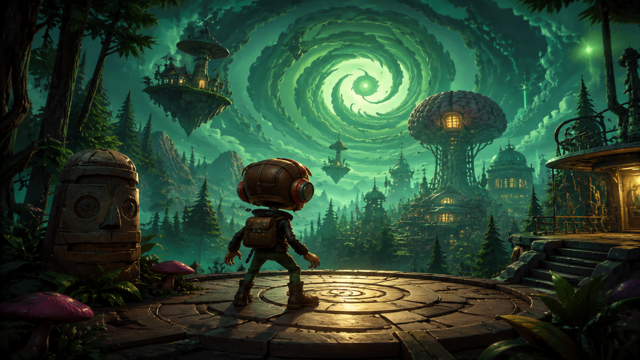 Psychonauts 2 original game remake reference artwork 3