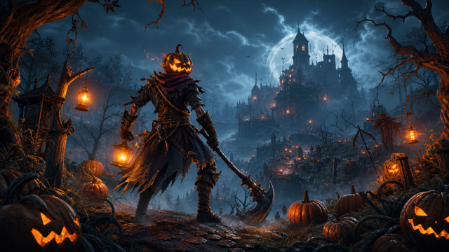 Pumpkin Jack original game remake reference artwork 2