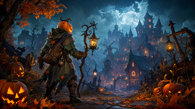 Pumpkin Jack original game remake reference artwork 3