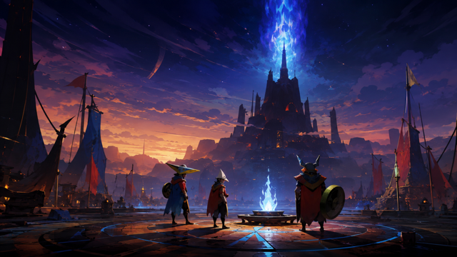 Pyre original game remake reference artwork 3