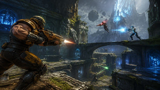 Quake Champions original quake champions custom game reference artwork 1
