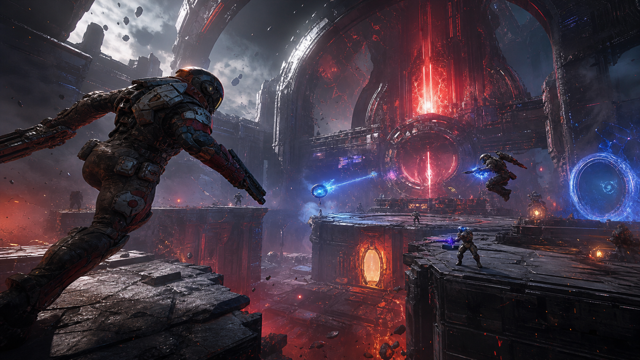 Quake Champions original quake champions custom game reference artwork 3