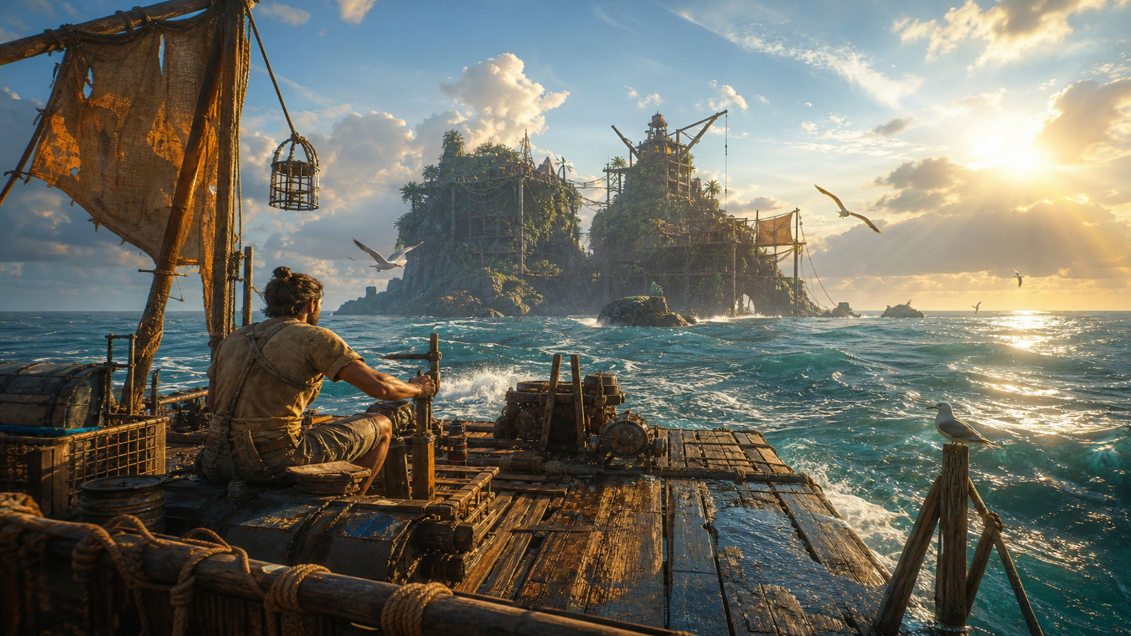 Raft original game remake reference artwork 2