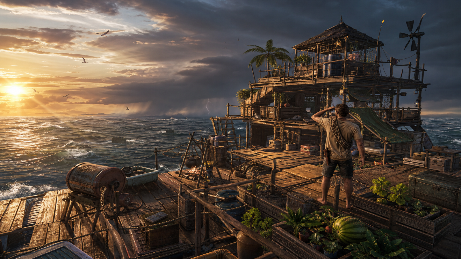 Raft original game remake reference artwork 3