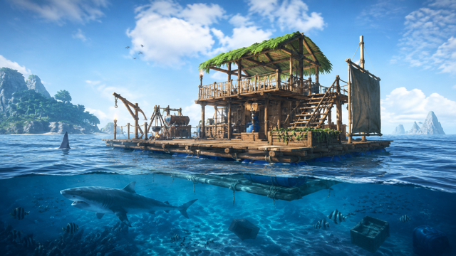 Raft Survival original game remake reference artwork 3