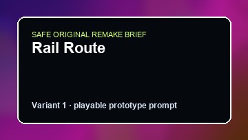 Rail Route Dinkum Custom Game Builder preview