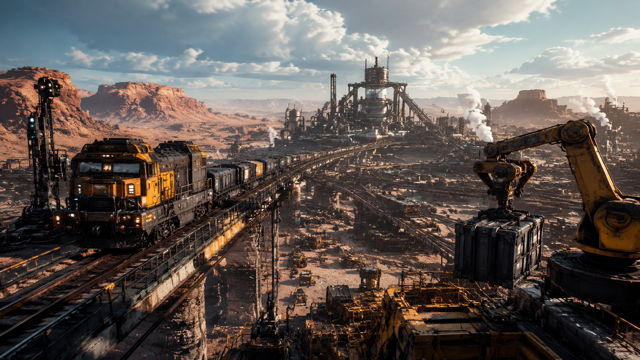Railgrade original game remake reference artwork 1