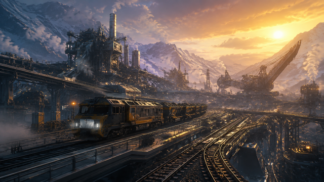 Railgrade original game remake reference artwork 3